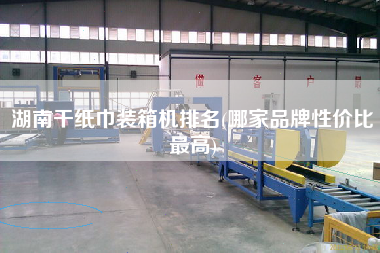 湖南干紙巾裝箱機排名(哪家品牌性價比z高)