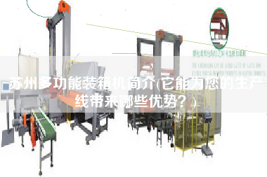 蘇州多功能裝箱機(jī)簡(jiǎn)介(它能為您的生產(chǎn)線帶來(lái)哪些優(yōu)勢(shì)？)