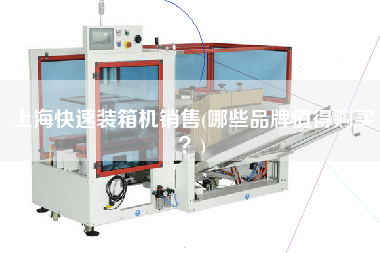 上海快速裝箱機(jī)銷售(哪些品牌值得購(gòu)買？)